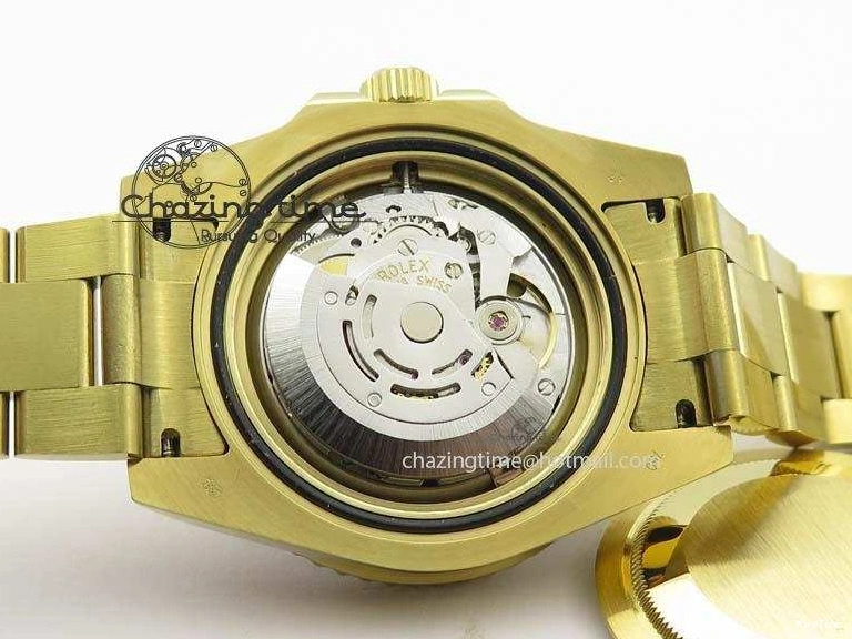 MiroTime 0216 SportInspired GMT-Master II 116718LN YG Bp-Maker Green Dial Ceramic Bezel On YG Bracelet A 3777